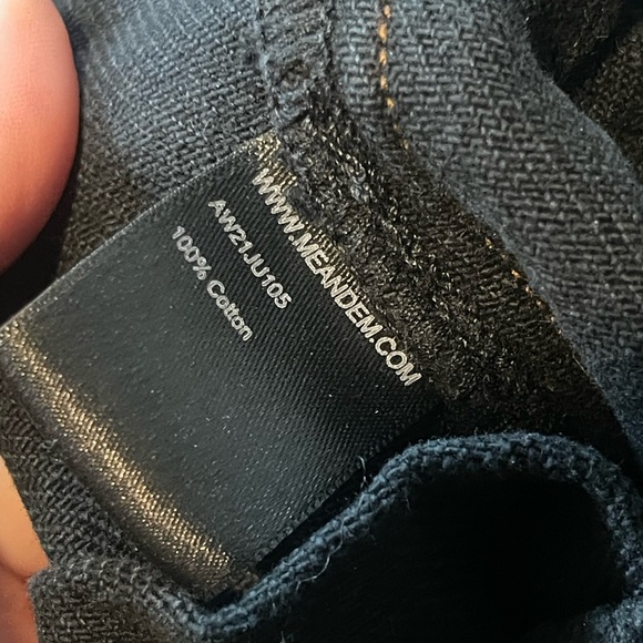 ME+EM | Long Sleeve Belted Denim Utility Jumpsuit RARE - Picture 4 of 15